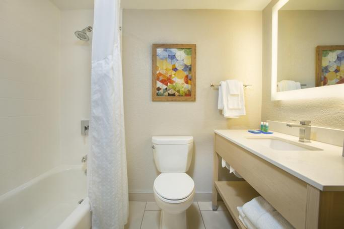 Holiday Inn Express & Suites S Lake Buena Vista | Kissimmee, FL, 34746 | renovated washroom