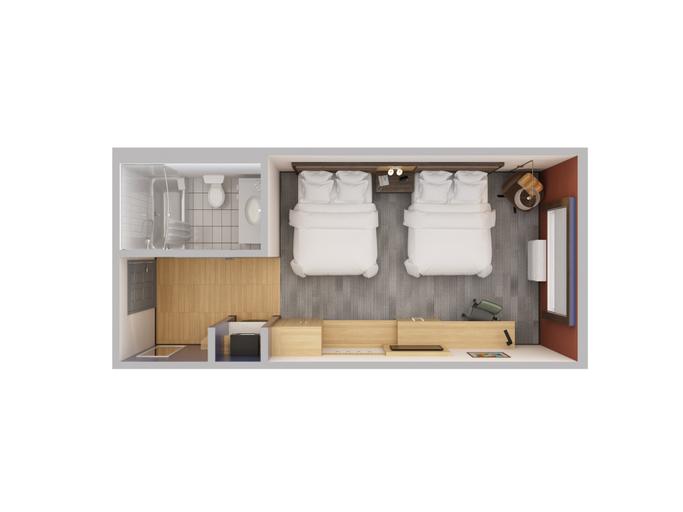 Holiday Inn Express & Suites S Lake Buena Vista | Kissimmee, FL, 34746 | double room