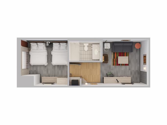 Holiday Inn Express & Suites S Lake Buena Vista | Kissimmee, FL, 34746 | family room