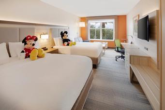 Holiday Inn Express & Suites S Lake Buena Vista | Kissimmee, FL, 34746 | large room with double beds